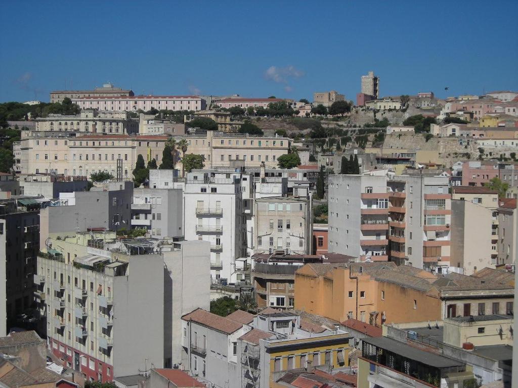 Appartamento Panoramico Cagliari, I Tre Grilli, Centro Zewnętrze zdjęcie