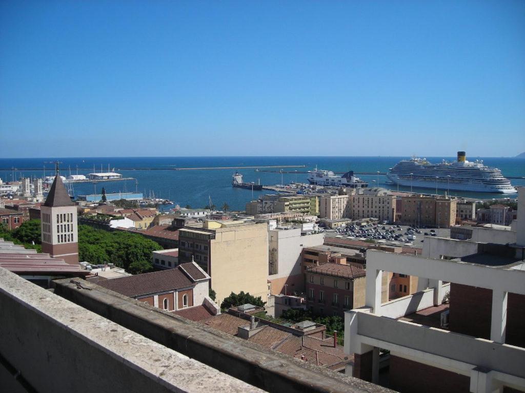 Appartamento Panoramico Cagliari, I Tre Grilli, Centro Zewnętrze zdjęcie